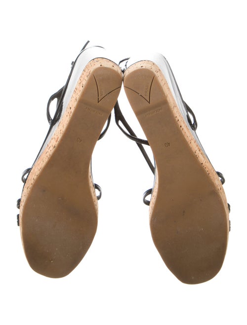 Prada Patent Leather Sandals