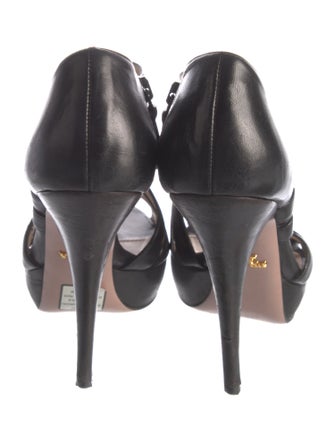 Prada Leather Sandals