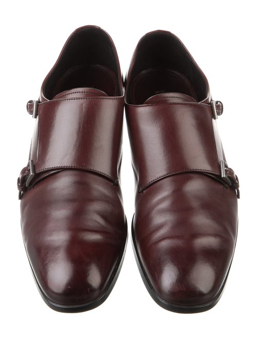 Prada Leather Monk Straps