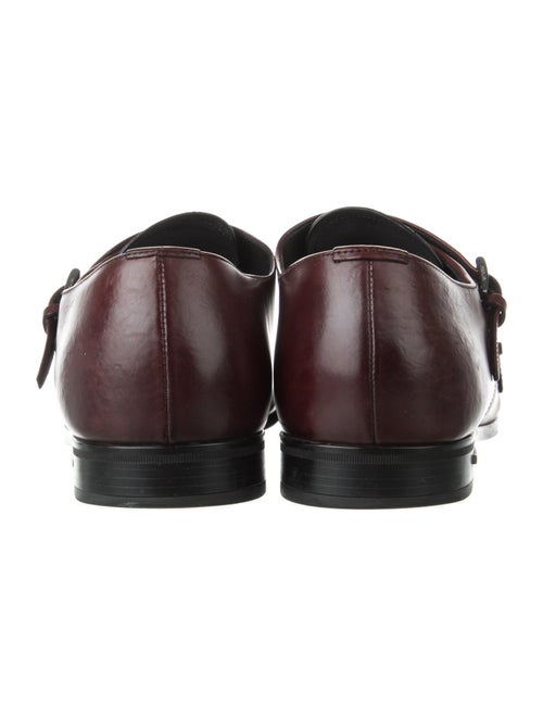 Prada Leather Monk Straps