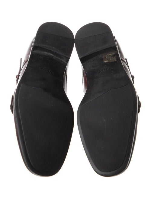 Prada Leather Monk Straps