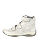 Prada Leather Wedge Sneakers