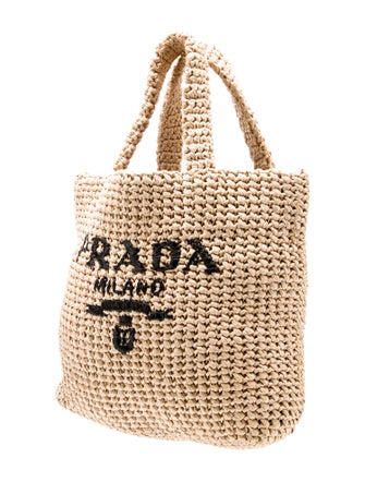 Prada Signature crochet Small