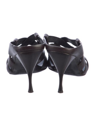 Prada Leather Slides