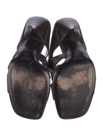 Prada Leather Slides