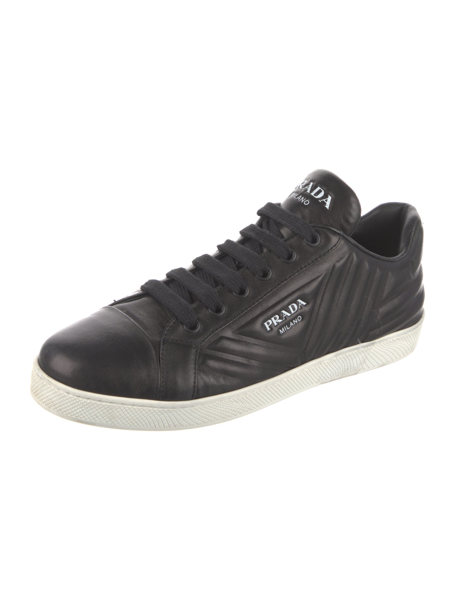 Prada Leather Sneakers