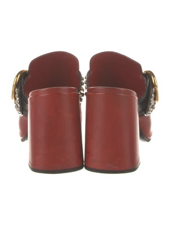 Prada Leather Slides