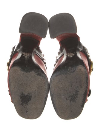 Prada Leather Slides