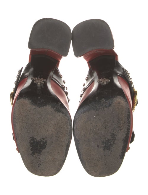 Prada Leather Slides