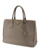 Prada Saffiano Leather Galleria Double Zip