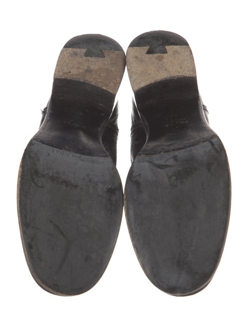Prada Leather Chelsea Boots