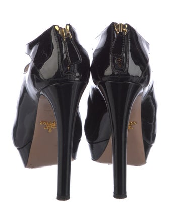 Prada Patent Leather Sandals