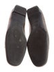 Prada Embossed Leather Lasercut Accents Loafers