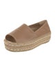Prada Leather Whipstitch Trim Espadrilles