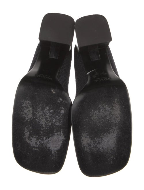 Prada Leather Trim Embellishment Pumps