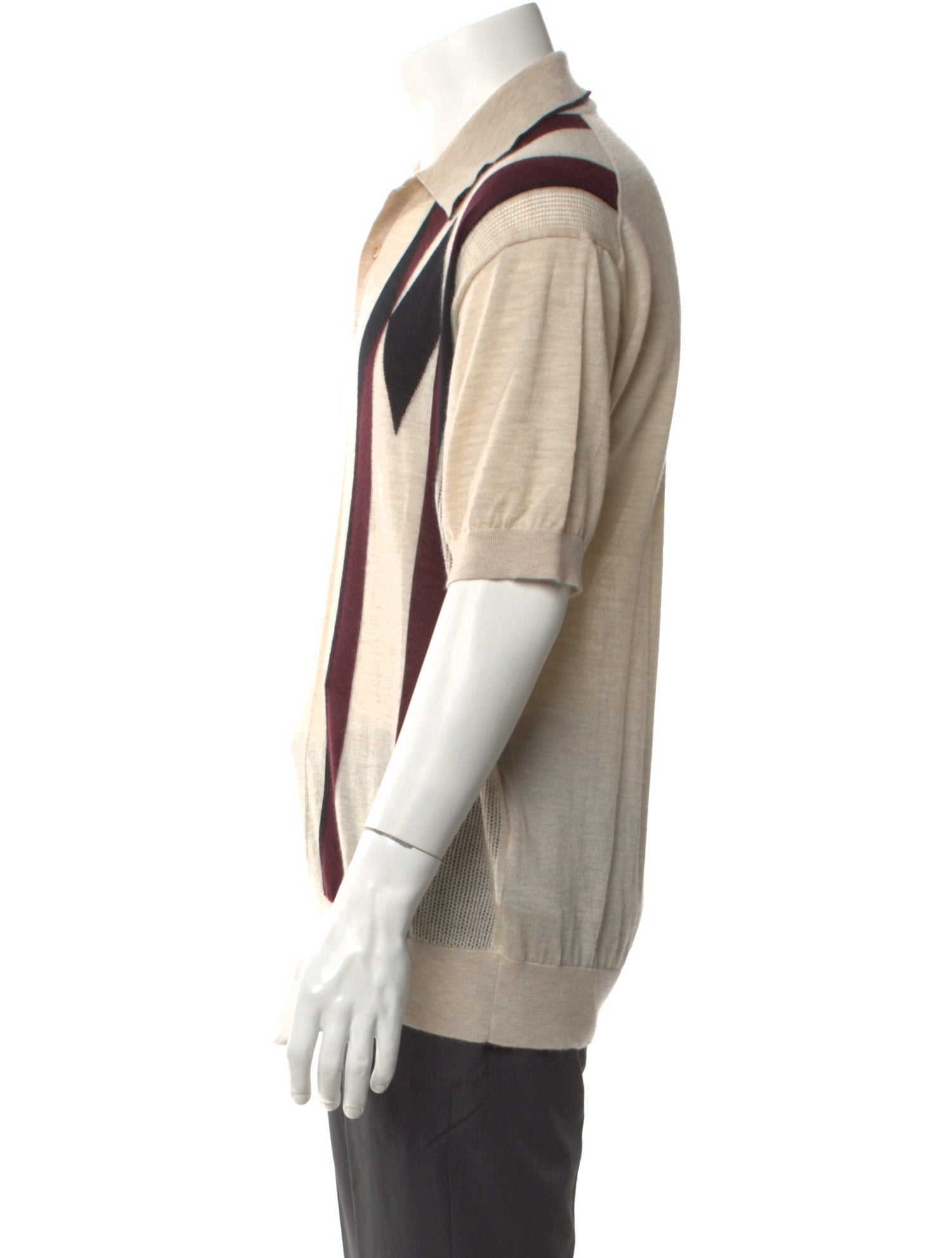 Prada 2023 Cashmere Polo Sweater