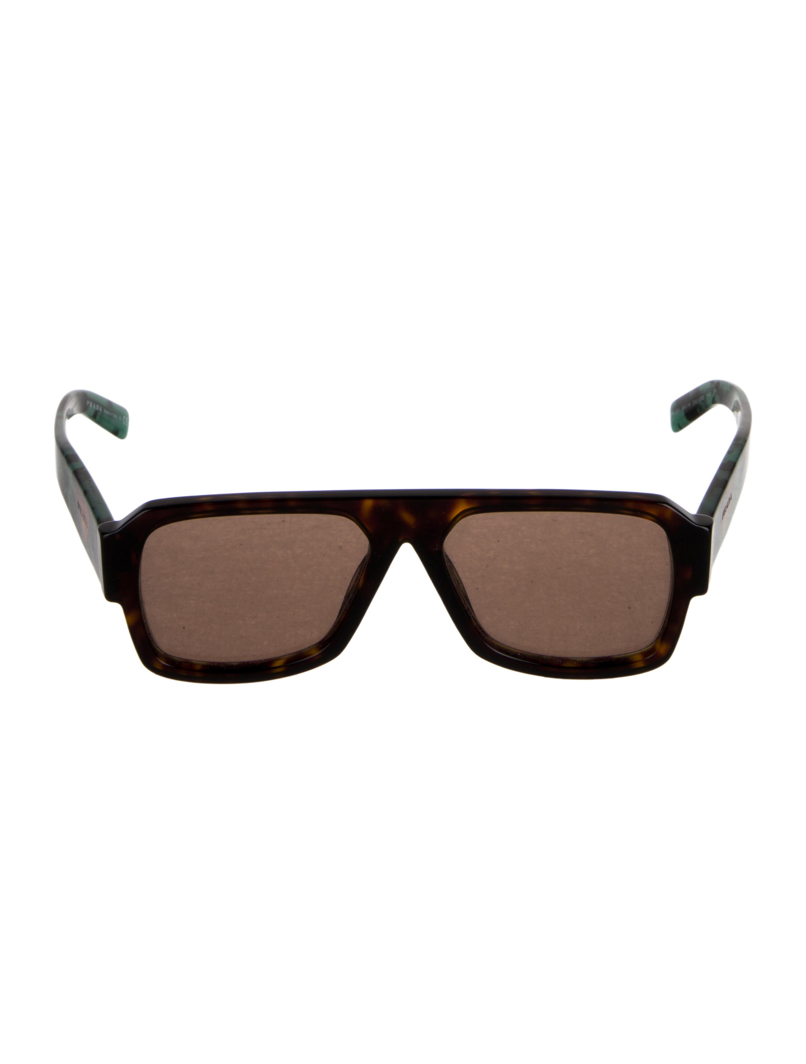 Prada Square Tinted Sunglasses