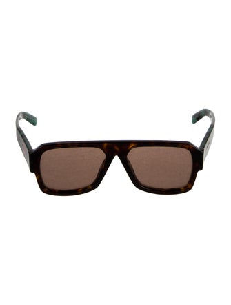Prada Square Tinted Sunglasses