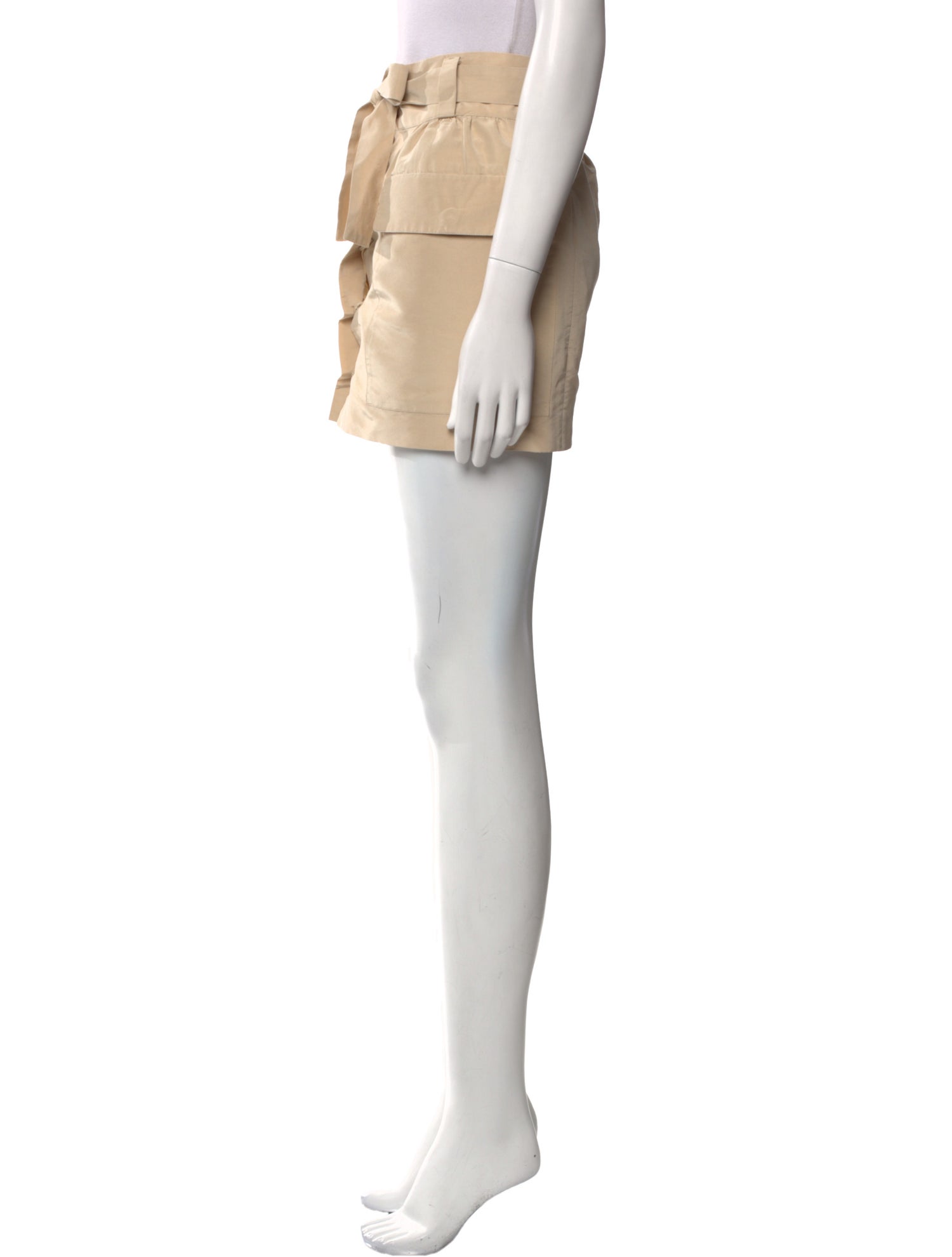 Prada Vintage 2006 Silk Mini Skirt