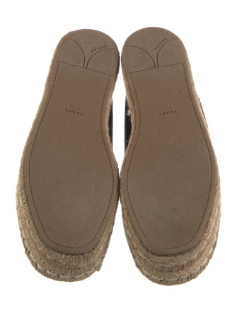 Prada Leather Espadrilles
