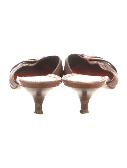 Prada Leather Mules