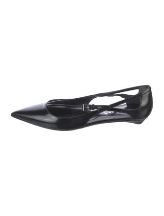 Prada Leather Ballet Flats