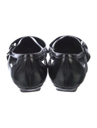 Prada Leather Ballet Flats