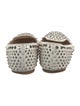 Prada Leather Studded Accents Ballet Flats
