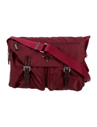Prada Tessuto Nylon Messenger Bag