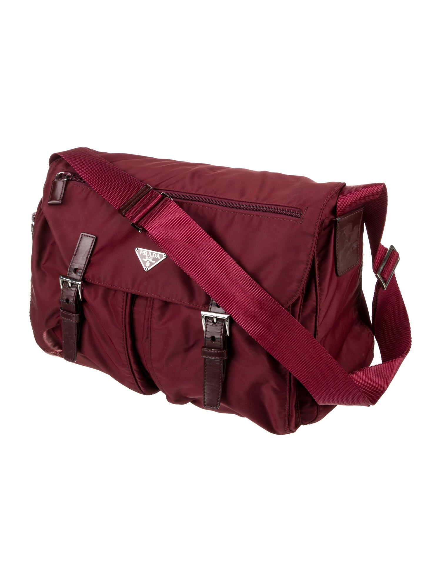 Prada Tessuto Nylon Messenger Bag