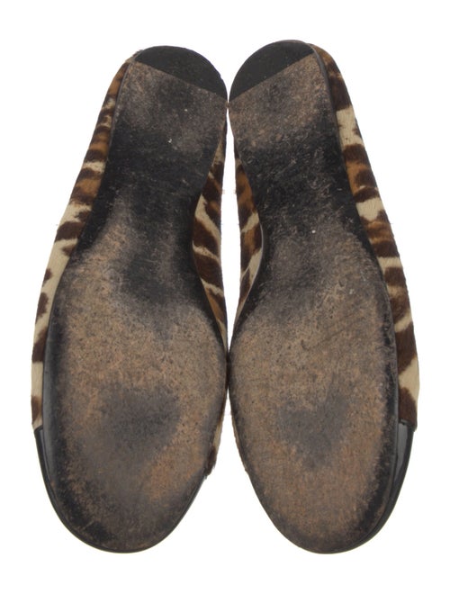 Prada Ponyhair Animal Print Ballet Flats