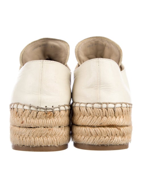 Prada Leather Espadrilles