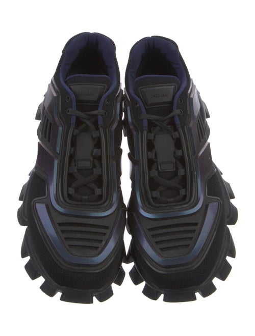 Prada Mesh Lasercut Accents Chunky Sneakers