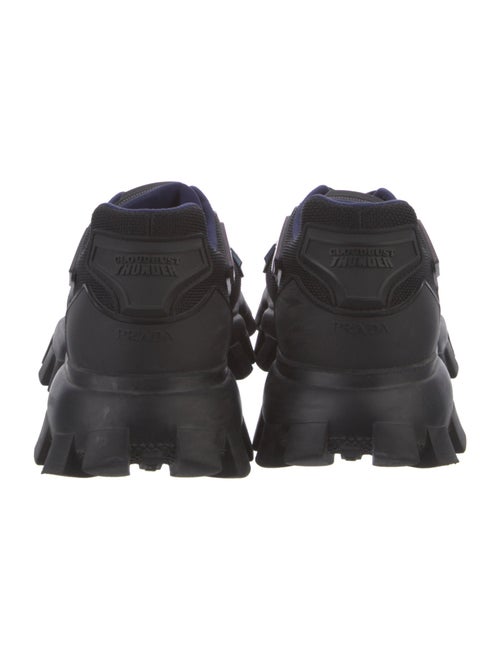 Prada Mesh Lasercut Accents Chunky Sneakers