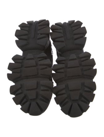 Prada Mesh Lasercut Accents Chunky Sneakers