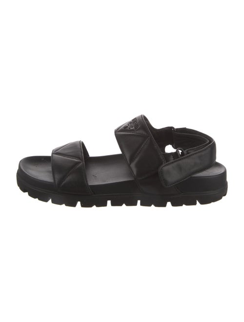 Prada Leather Slides
