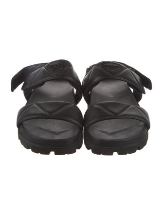Prada Leather Slides