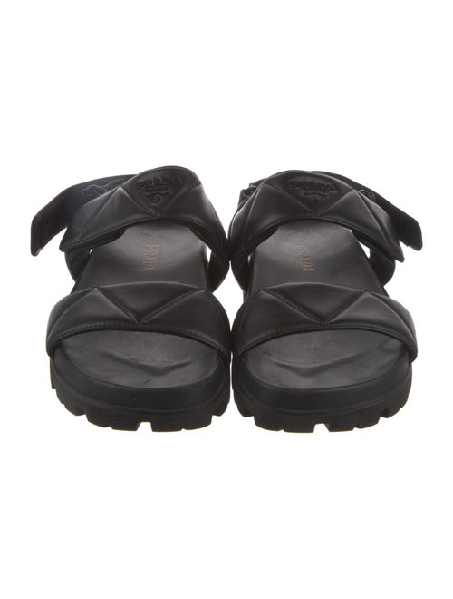 Prada Leather Slides