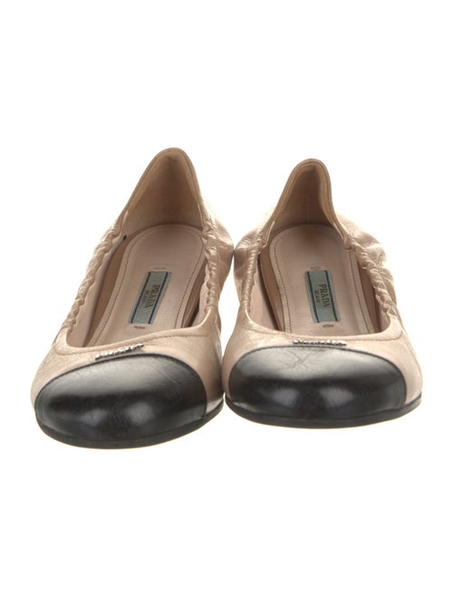 Prada Leather Ballet Flats