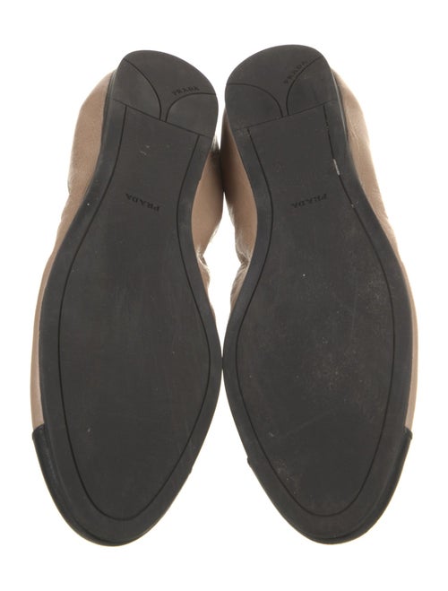 Prada Leather Ballet Flats