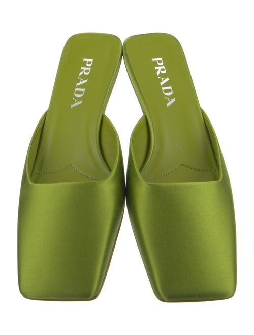 Prada Satin Mules