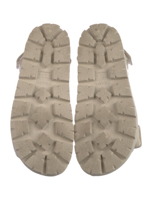 Prada Patent Leather Slingback Sandals