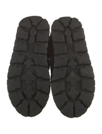 Prada Nylon Lace-Up Boots