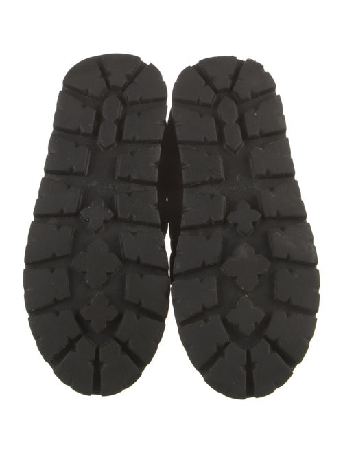 Prada Nylon Lace-Up Boots