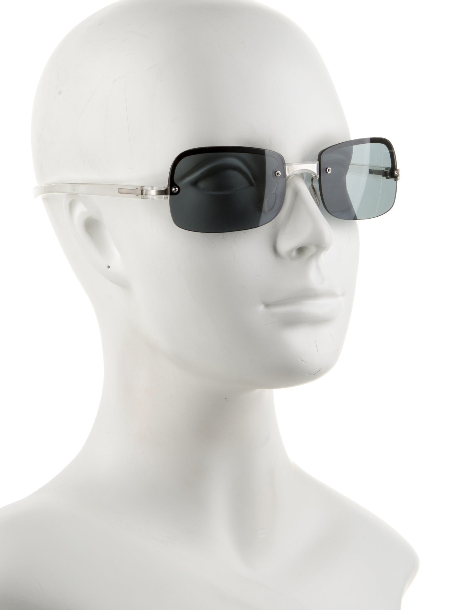 Prada Square Tinted Sunglasses