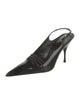 Prada Leather Slingback Pumps