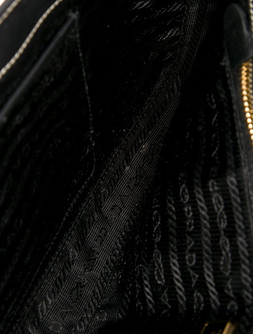 Prada Saffiano Vernice Leather Clutch