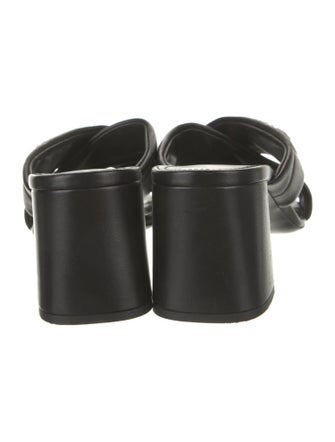 Prada Leather Slides