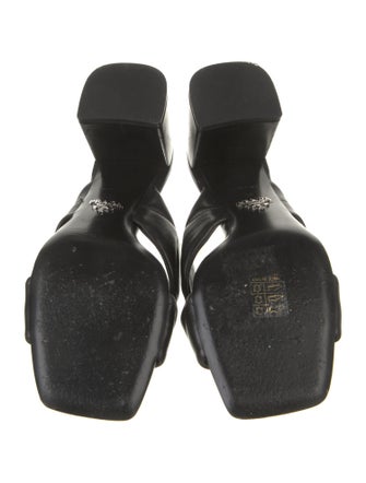 Prada Leather Slides