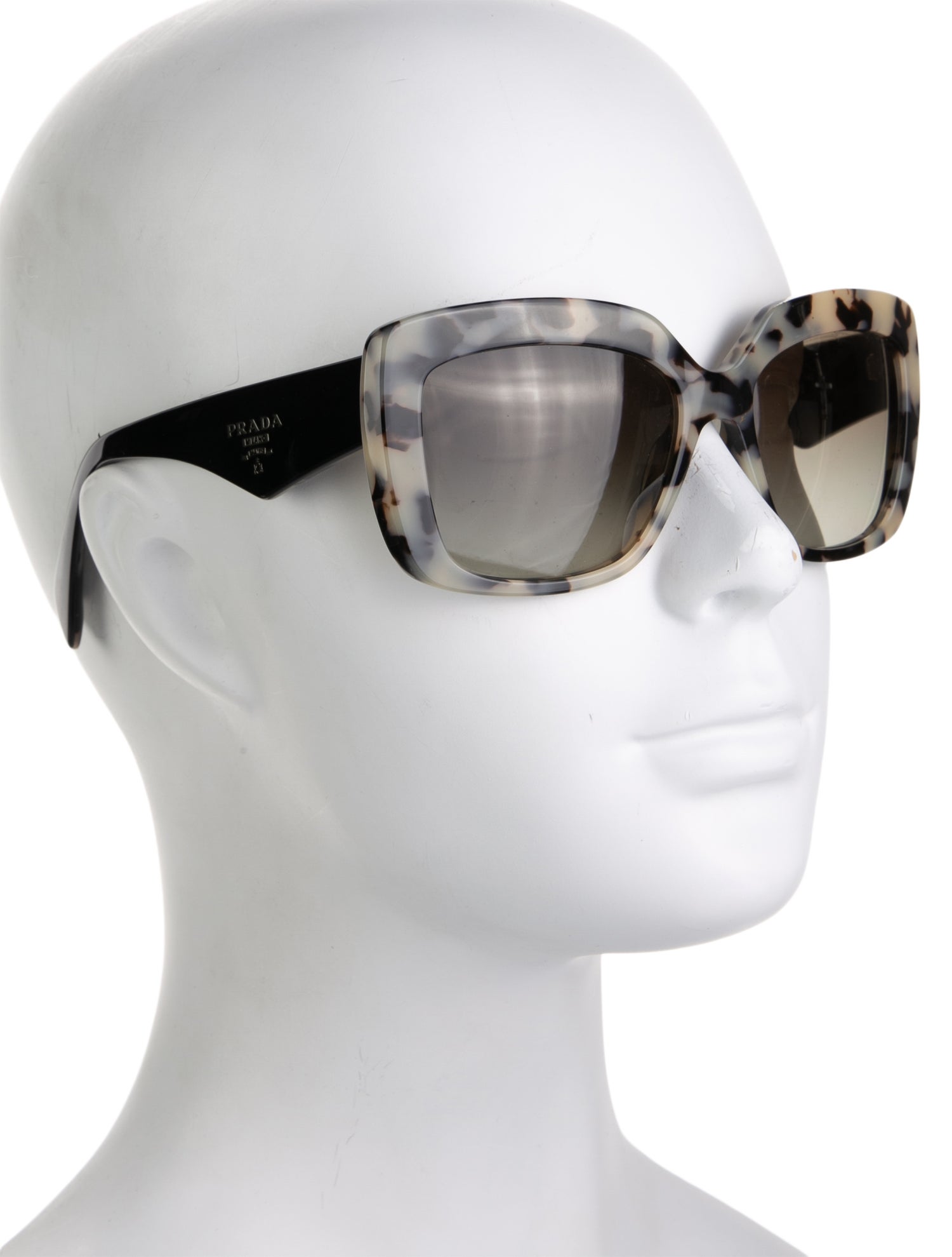 Prada Square Tinted Sunglasses